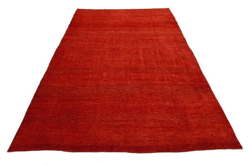 Alfombra Gabbeh - Loribaft Persa - 424 x 292 cm - rojo