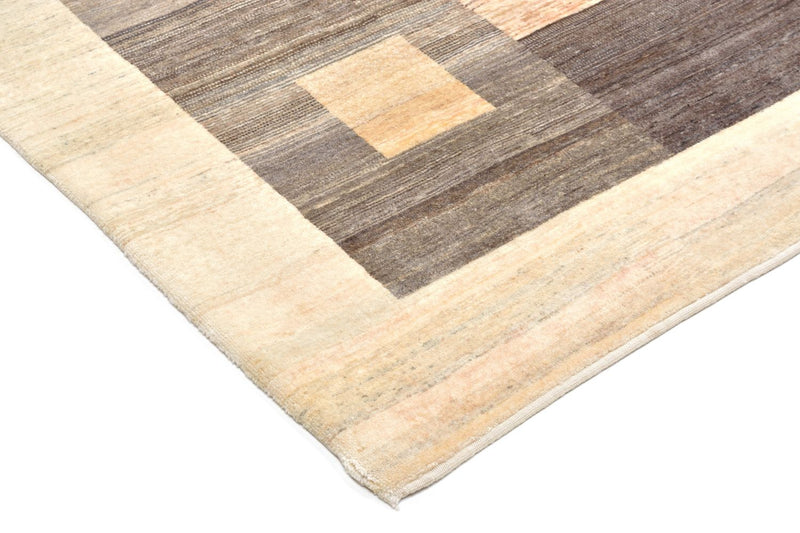 Alfombra Gabbeh - Loribaft Persa - 233 x 152 cm - marrón