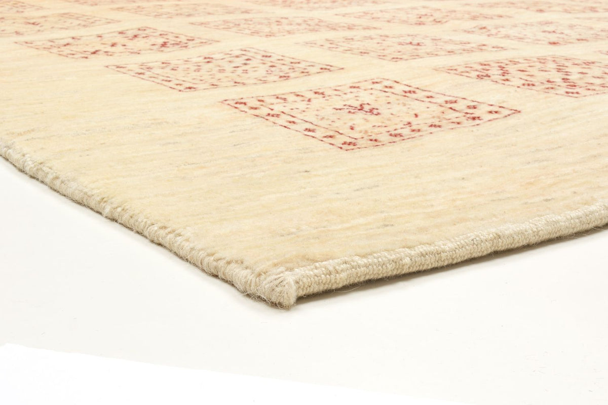 Alfombra Gabbeh - Loribaft Persa - 211 x 141 cm - beige