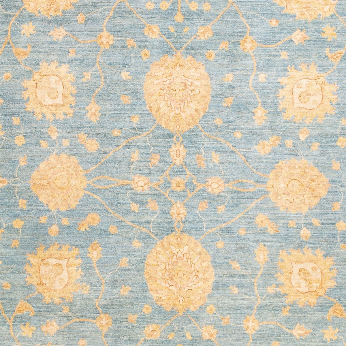 Alfombra Ziegler - 343 x 248 cm - azul claro