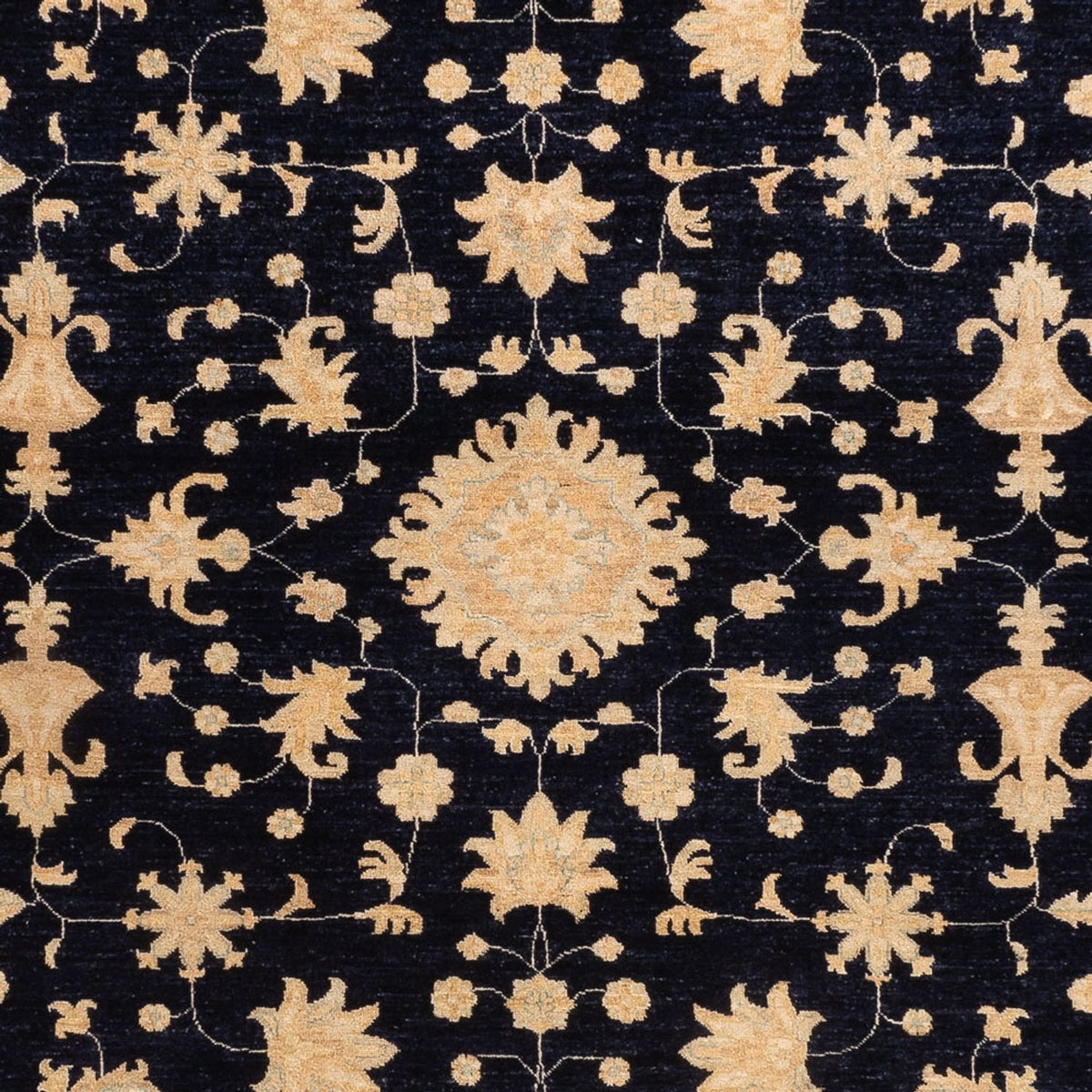 Alfombra Ziegler - 332 x 248 cm - azul oscuro