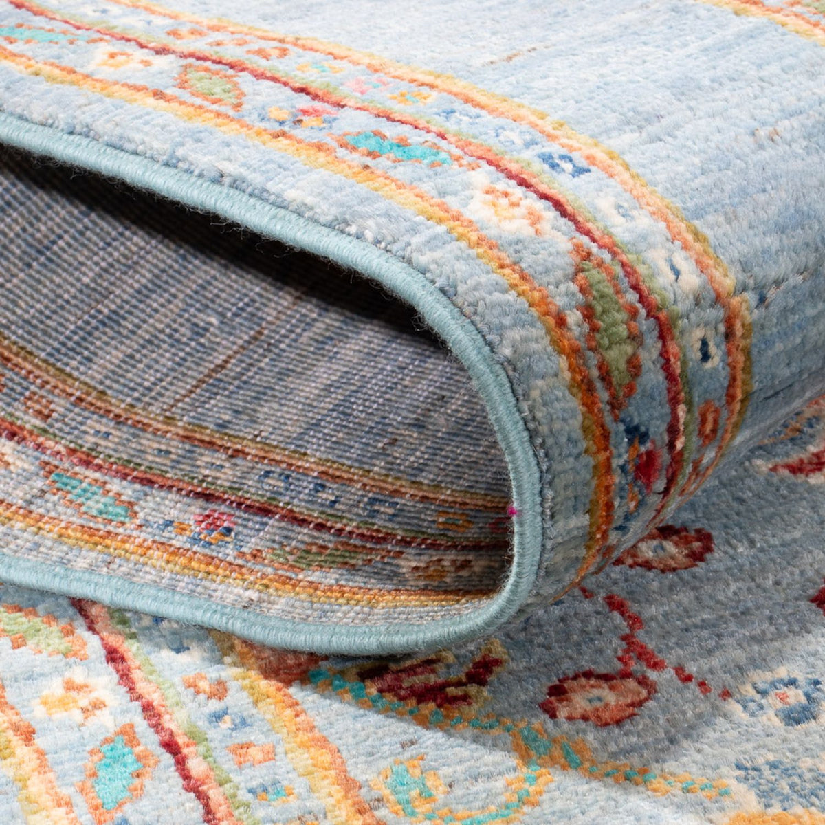 Alfombra Ziegler - Ariana - 178 x 124 cm - azul claro