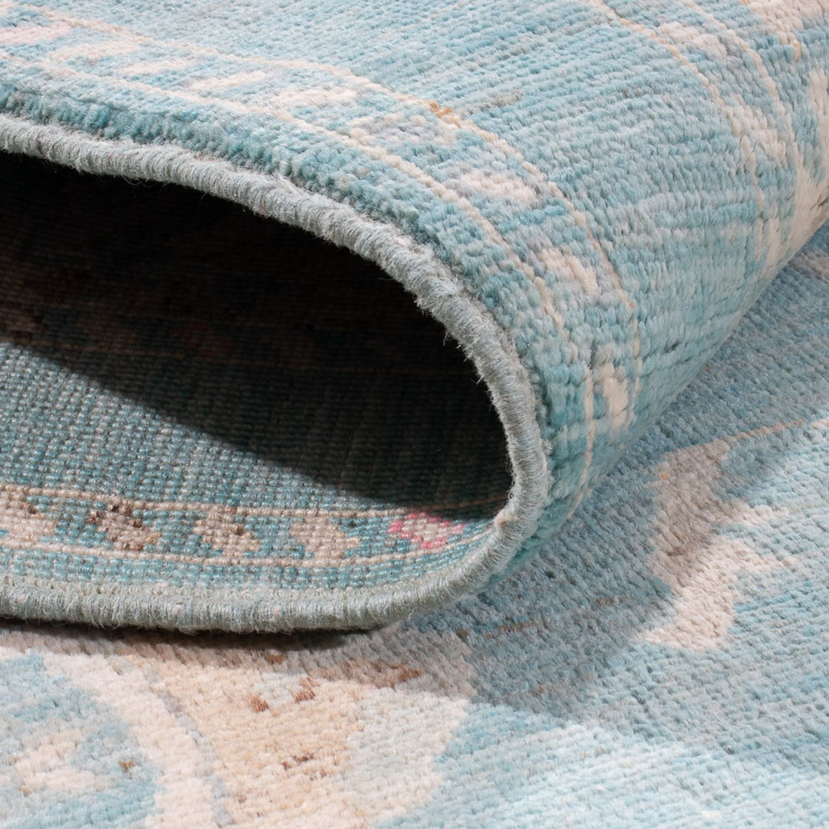 Alfombra Ziegler - Ariana - Real - 187 x 124 cm - azul claro