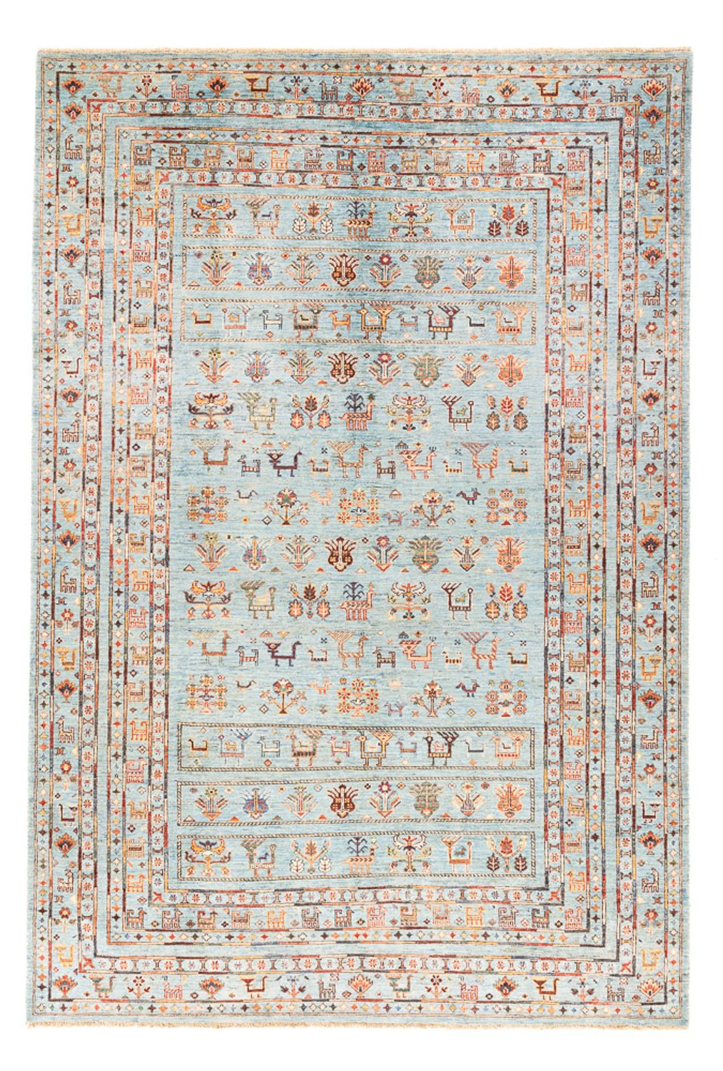 Alfombra Ziegler - Ariana - 300 x 202 cm - azul claro
