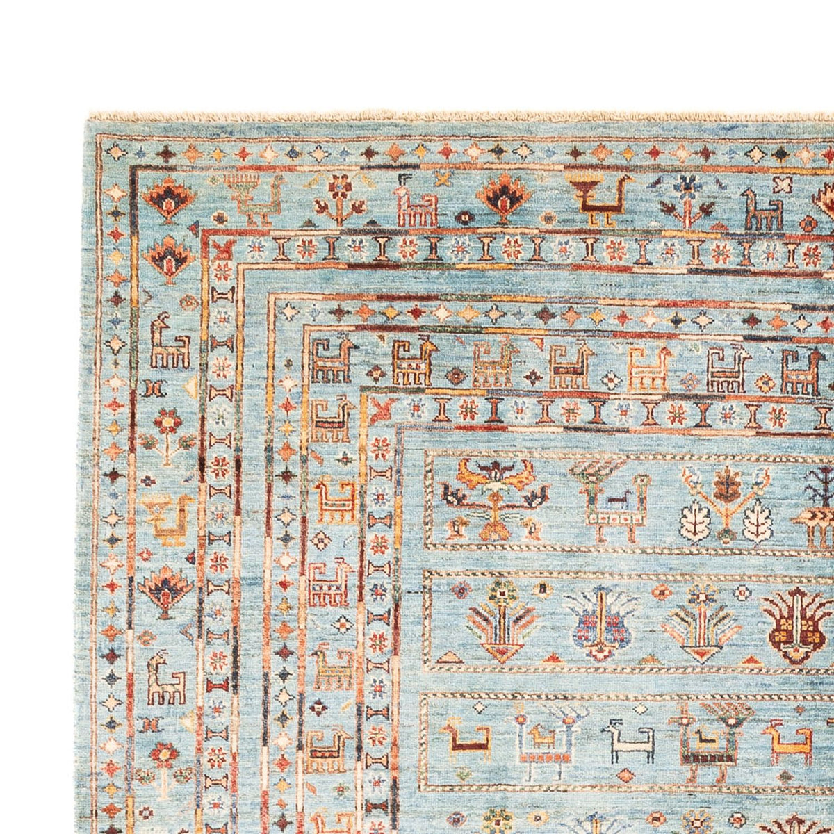 Alfombra Ziegler - Ariana - 300 x 202 cm - azul claro