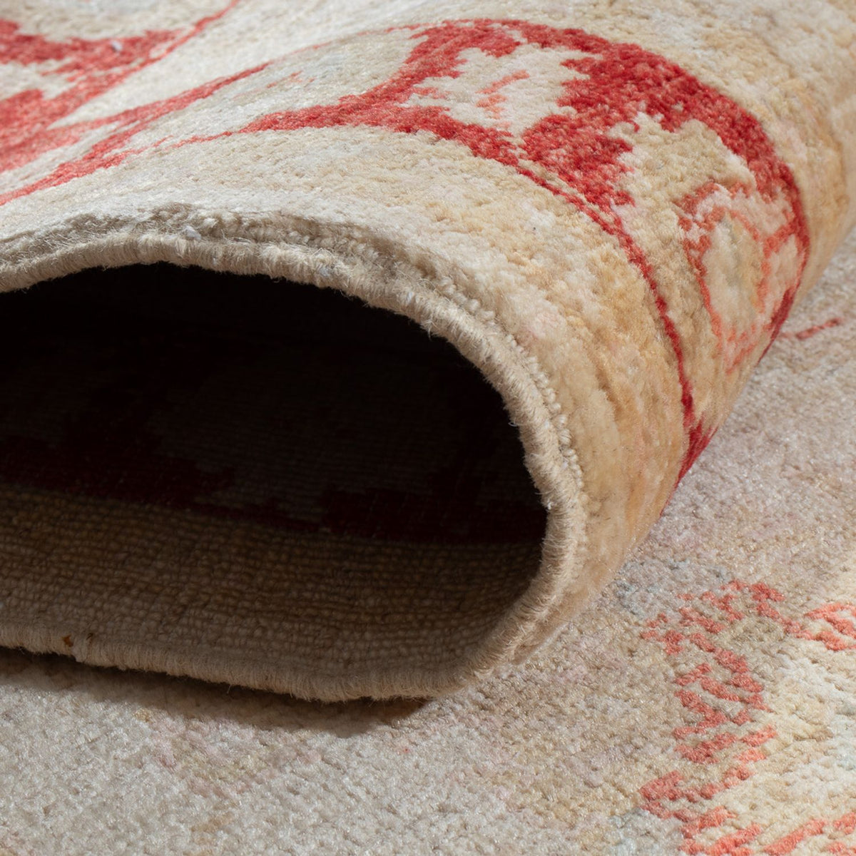 Alfombra de pasillo Alfombra Ziegler - 194 x 75 cm - beige