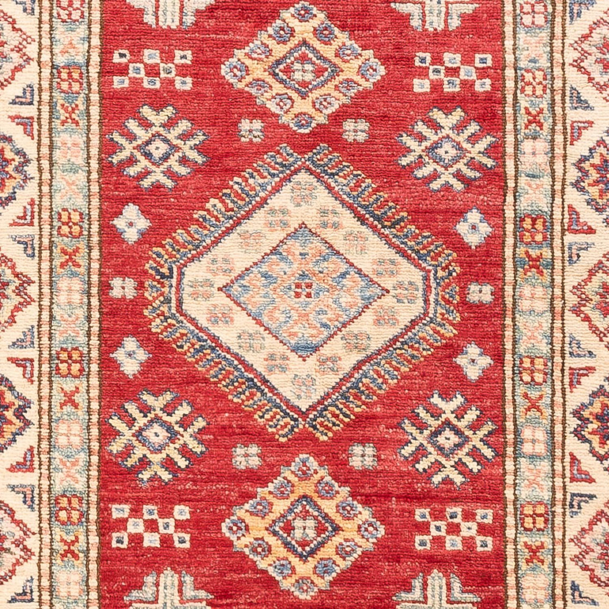 Alfombra de pasillo Alfombra Ziegler - Kazak - 204 x 76 cm - rojo