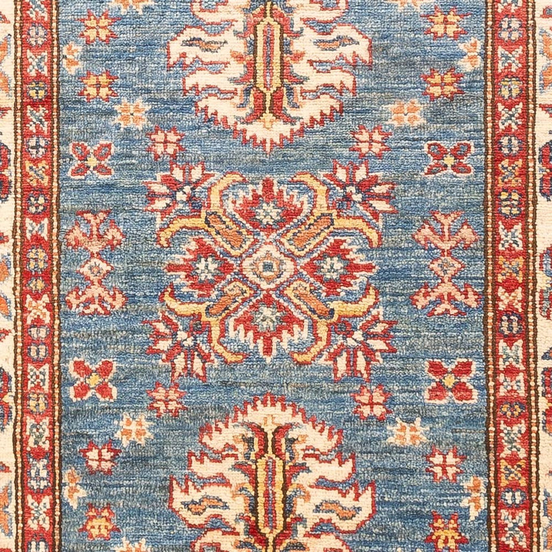 Alfombra de pasillo Alfombra Ziegler - Kazak - 202 x 72 cm - azul