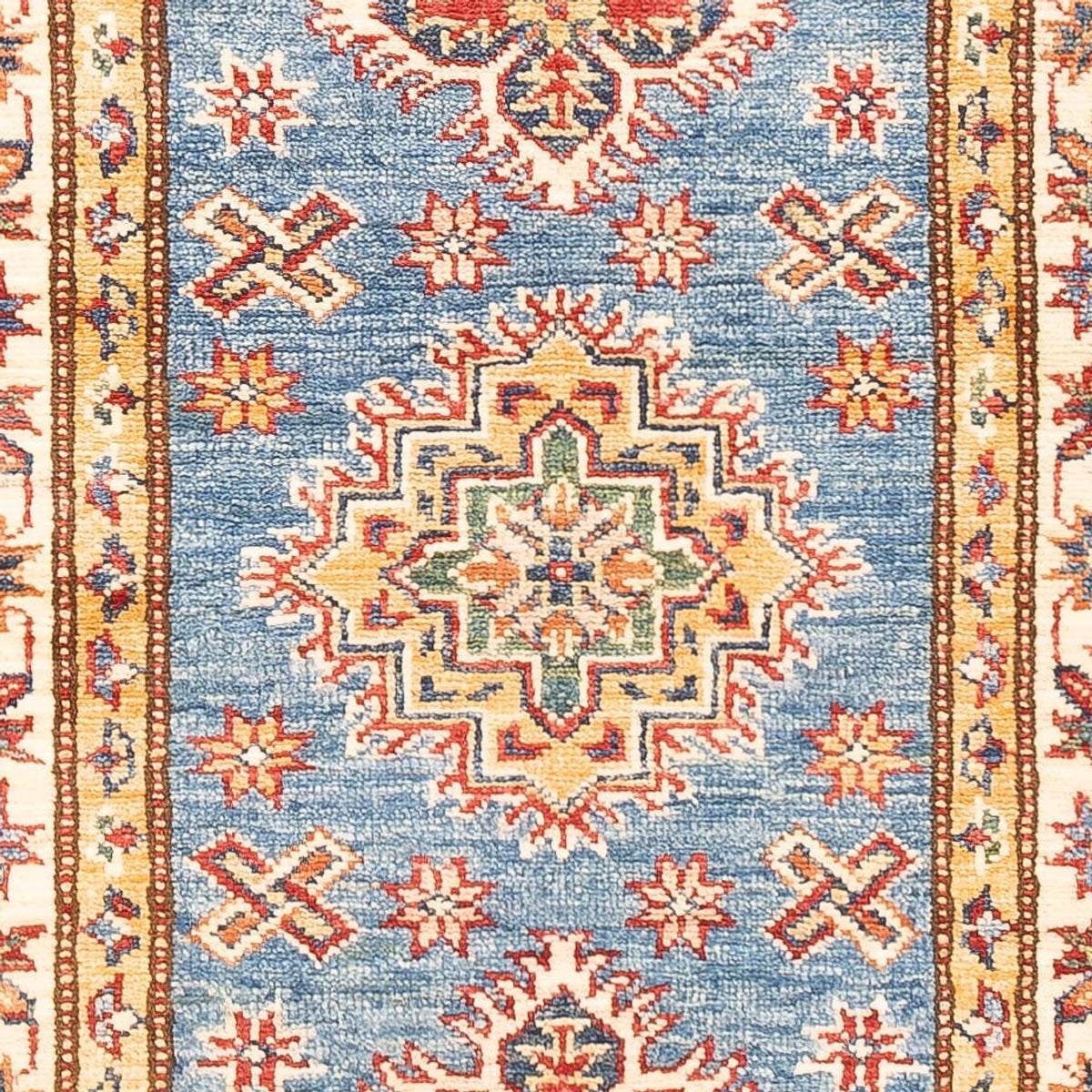 Alfombra de pasillo Alfombra Ziegler - Kazak - 180 x 60 cm - azul