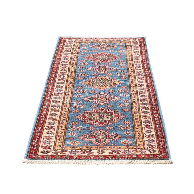 Alfombra de pasillo Alfombra Ziegler - Kazak - 180 x 60 cm - azul