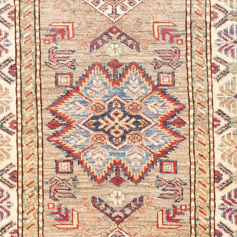 Alfombra de pasillo Alfombra Ziegler - Kazak - 194 x 74 cm - beige
