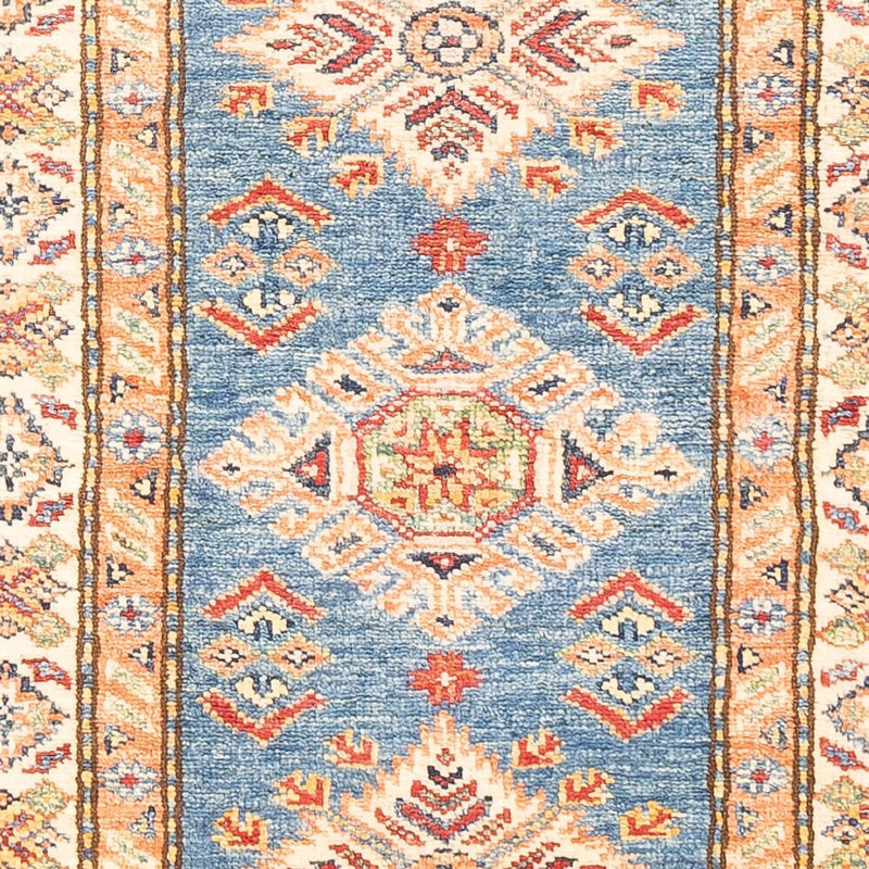 Alfombra de pasillo Alfombra Ziegler - Kazak - 177 x 61 cm - azul claro