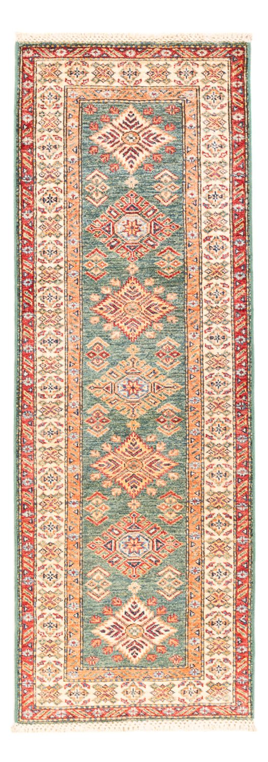 Alfombra de pasillo Alfombra Ziegler - Kazak - 181 x 61 cm - verde claro