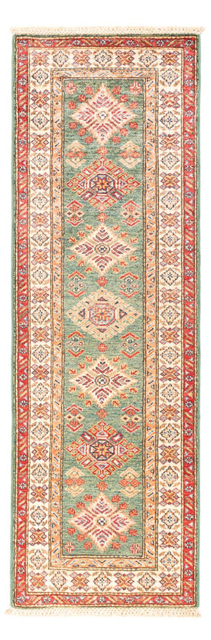 Alfombra de pasillo Alfombra Ziegler - Kazak - 184 x 58 cm - verde claro