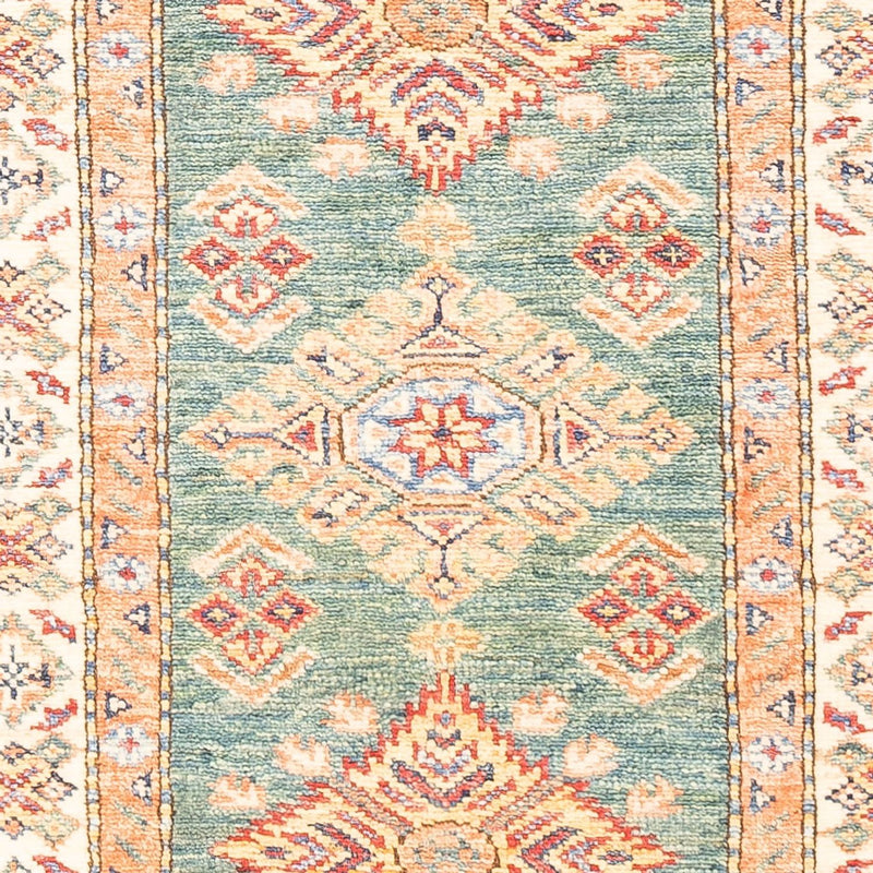 Alfombra de pasillo Alfombra Ziegler - Kazak - 181 x 61 cm - turquesa
