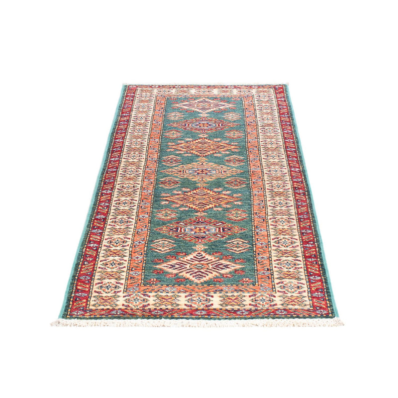 Alfombra de pasillo Alfombra Ziegler - Kazak - 181 x 61 cm - turquesa