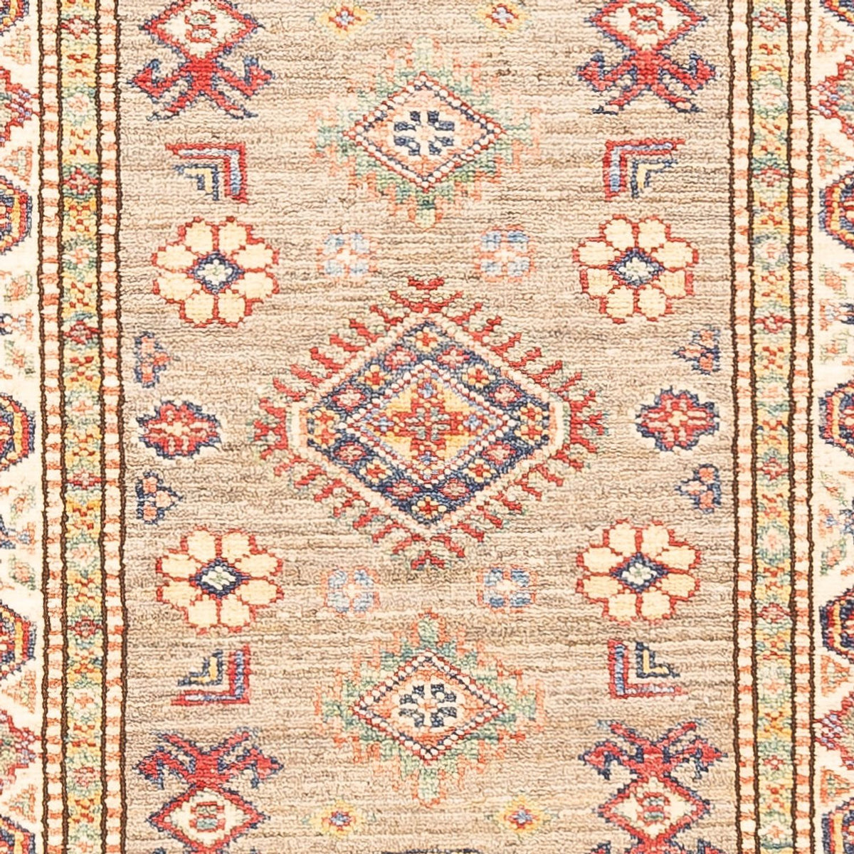 Alfombra de pasillo Alfombra Ziegler - Kazak - 174 x 58 cm - beige