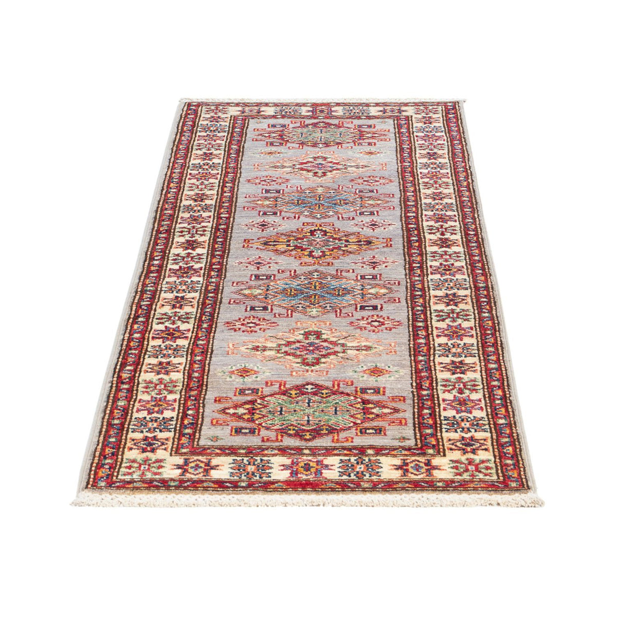 Alfombra de pasillo Alfombra Ziegler - Kazak - 180 x 57 cm - beige