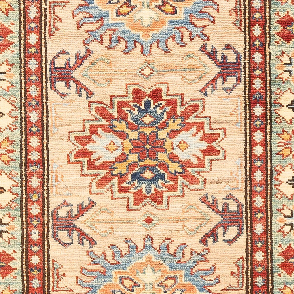 Alfombra de pasillo Alfombra Ziegler - Kazak - 185 x 58 cm - beige