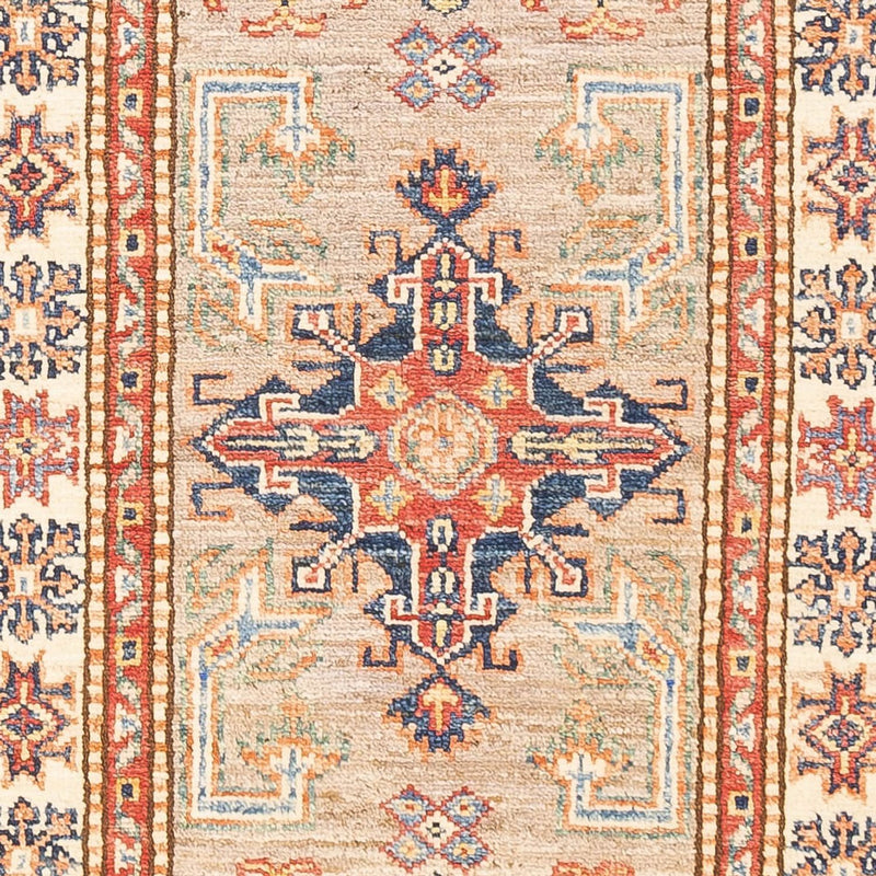 Alfombra de pasillo Alfombra Ziegler - Kazak - 190 x 57 cm - beige