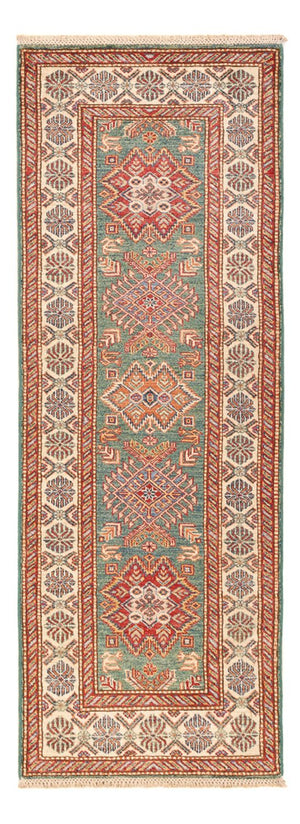 Alfombra de pasillo Alfombra Ziegler - Kazak - 199 x 75 cm - verde oscuro
