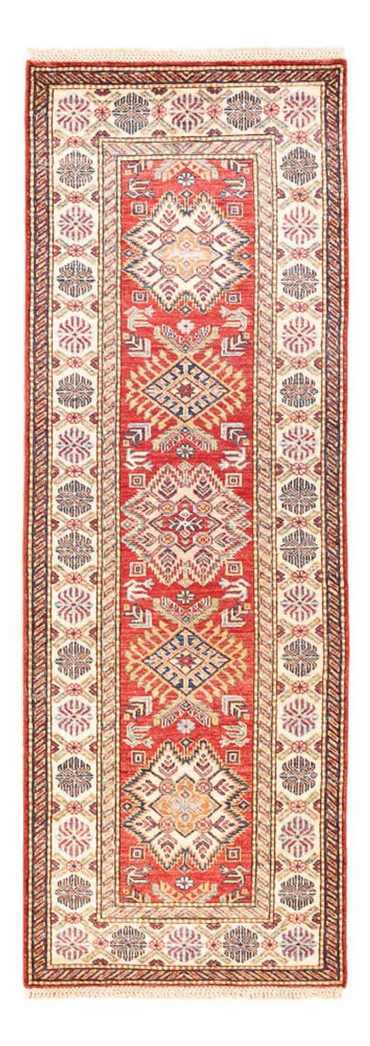 Alfombra de pasillo Alfombra Ziegler - Kazak - 207 x 73 cm - rojo