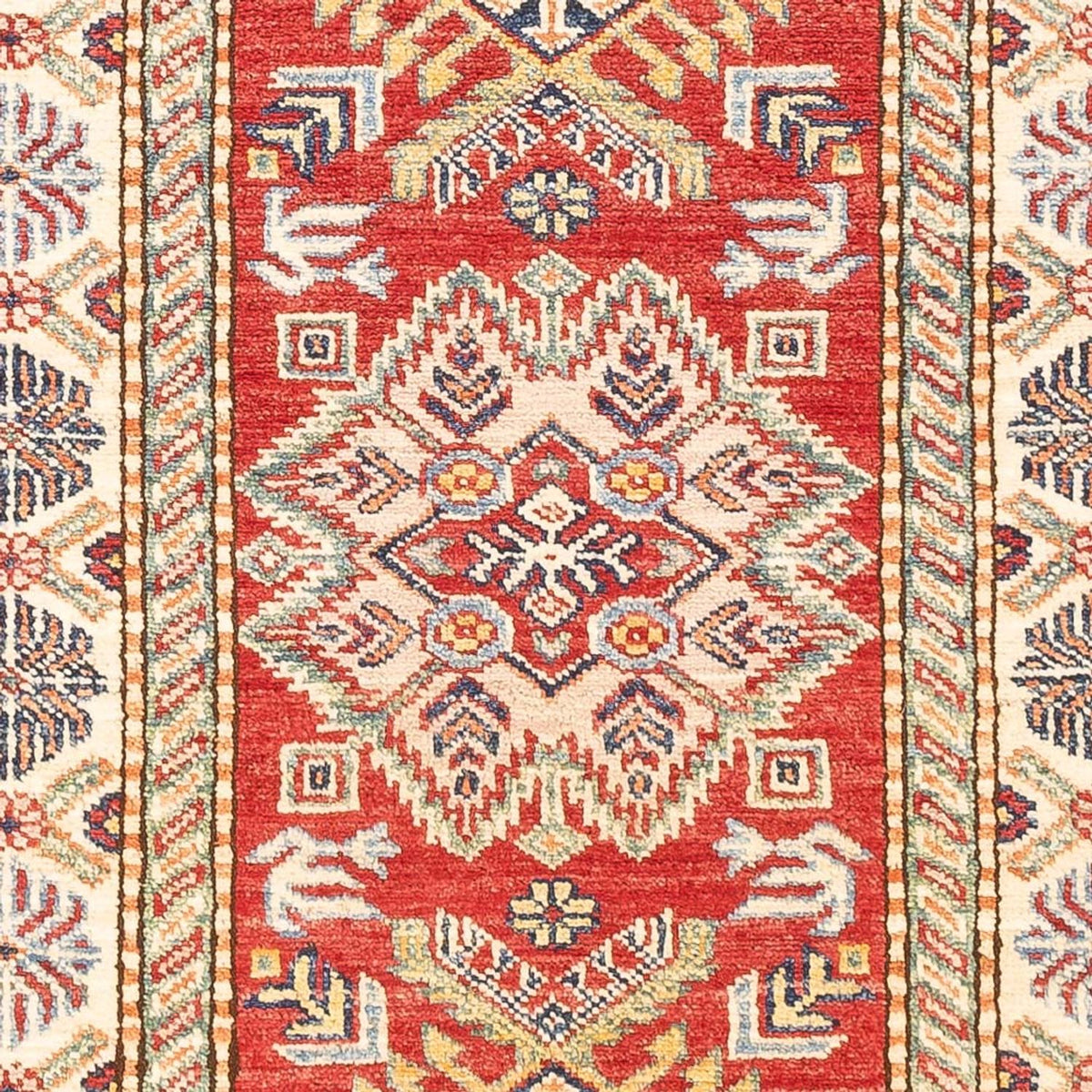 Alfombra de pasillo Alfombra Ziegler - Kazak - 207 x 73 cm - rojo