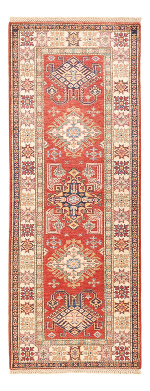 Alfombra de pasillo Alfombra Ziegler - Kazak - 190 x 73 cm - rojo claro