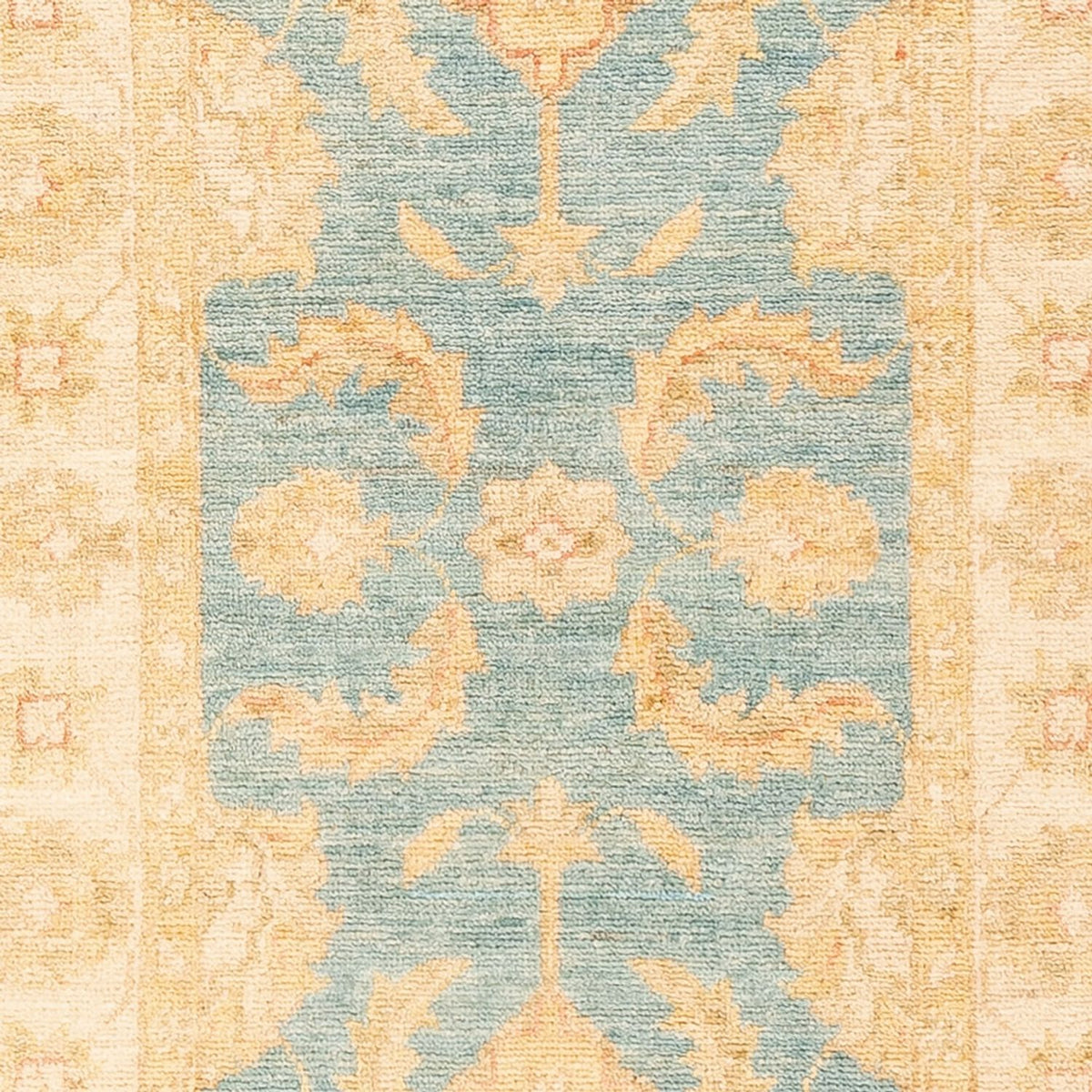 Alfombra de pasillo Alfombra Ziegler - 208 x 61 cm - turquesa