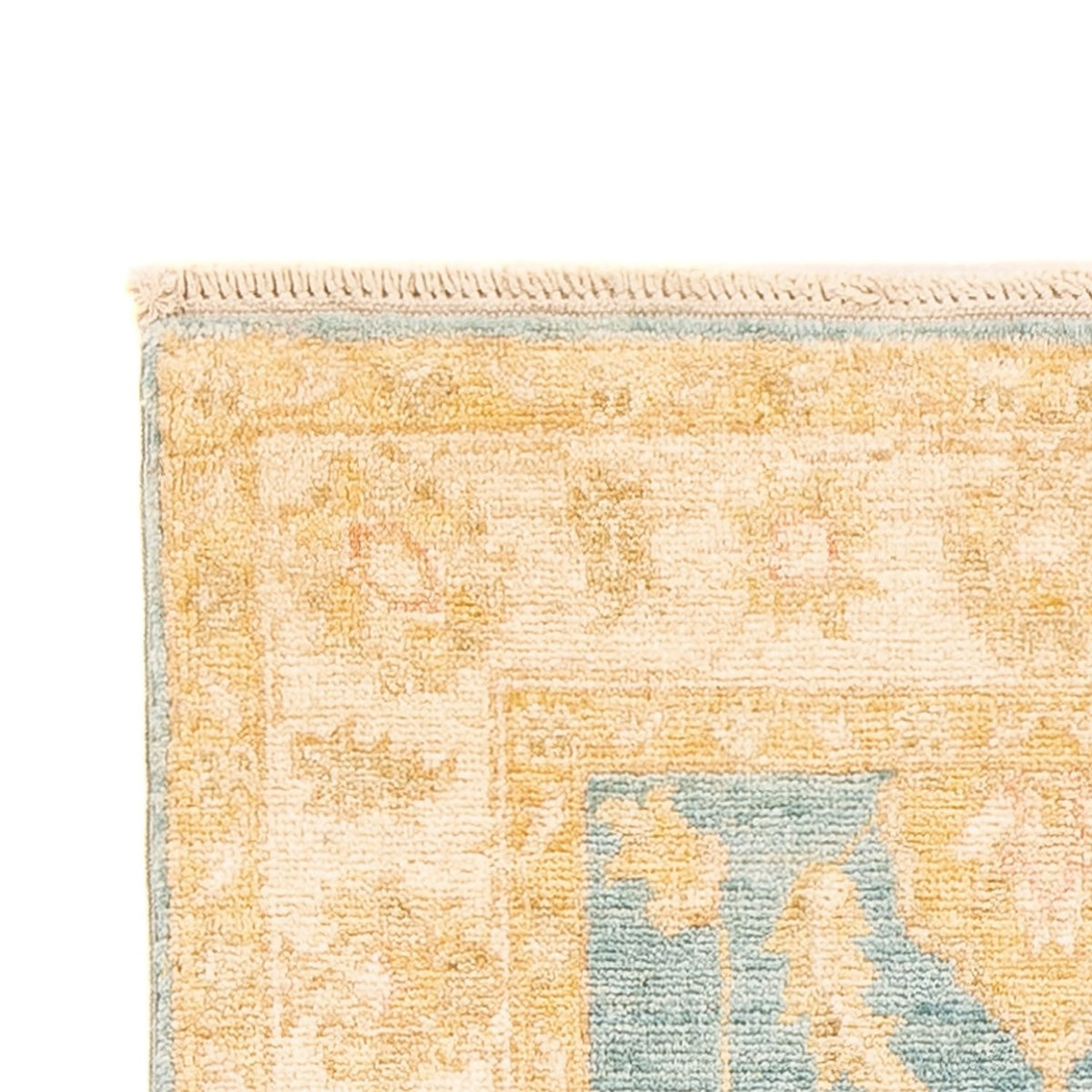 Alfombra de pasillo Alfombra Ziegler - 208 x 61 cm - turquesa