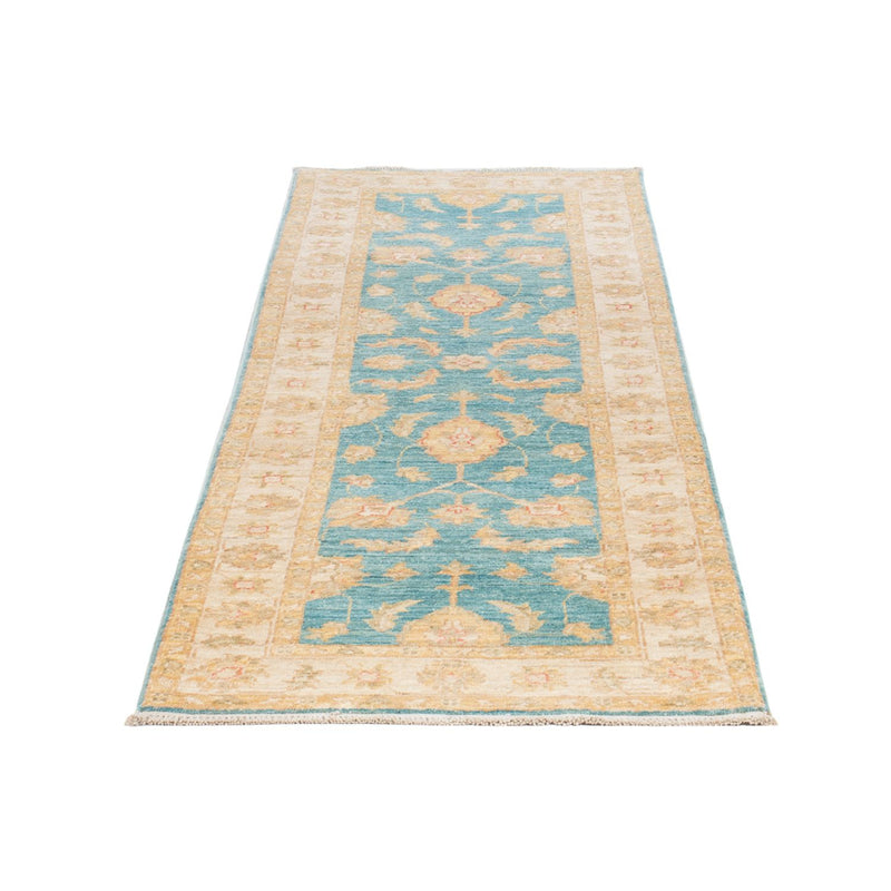 Alfombra de pasillo Alfombra Ziegler - 208 x 61 cm - turquesa