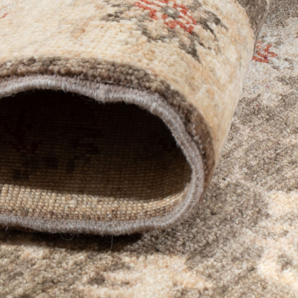 Alfombra de pasillo Alfombra Ziegler - 213 x 80 cm - verde oliva