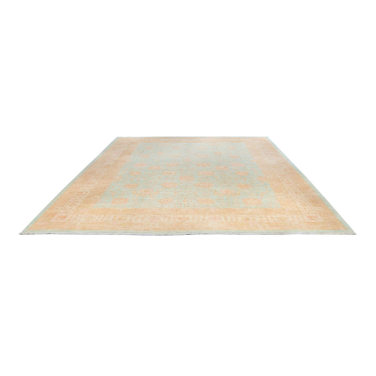 Alfombra Ziegler - 394 x 309 cm - azul claro
