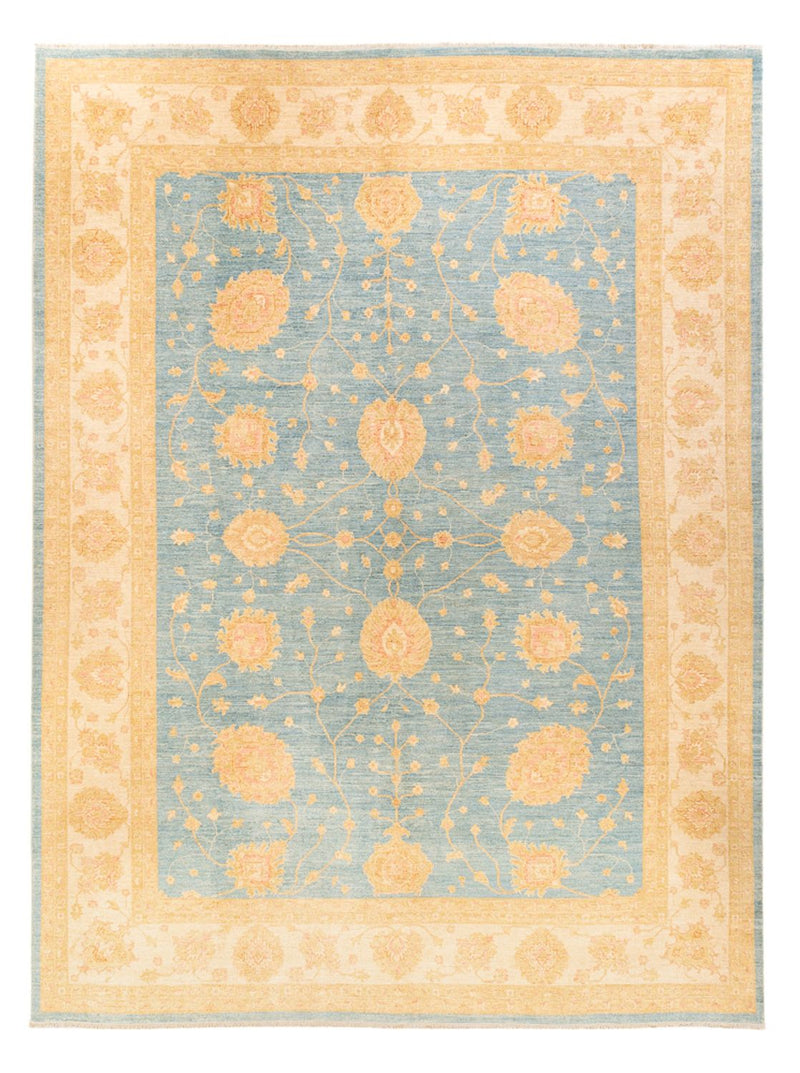 Alfombra Ziegler - 391 x 295 cm - azul