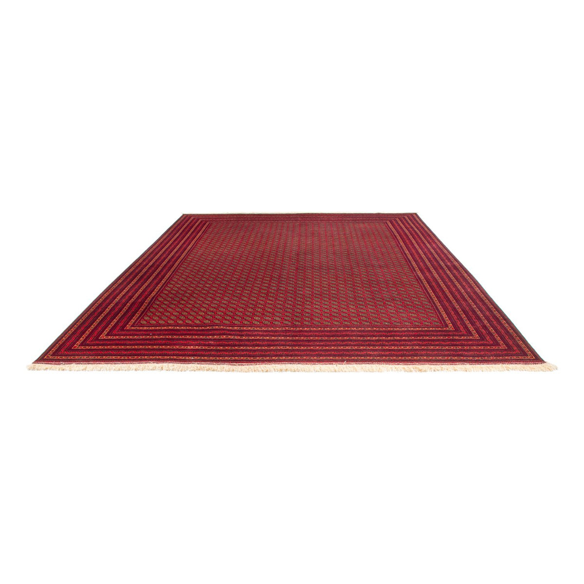 Alfombra afgana - Real - 389 x 295 cm - óxido