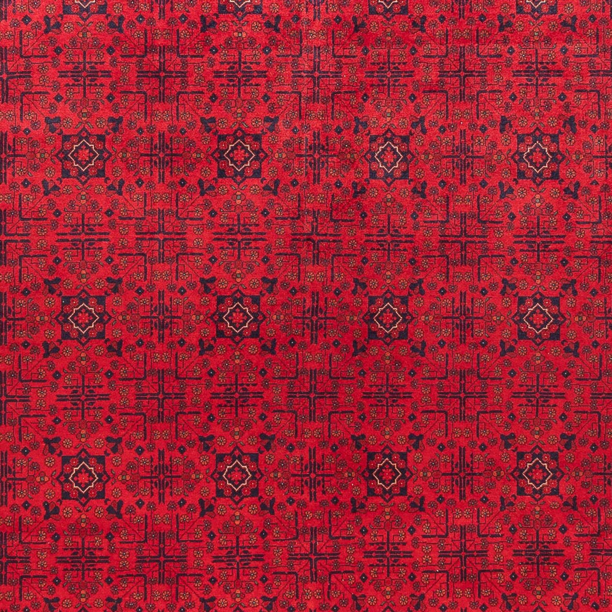 Alfombra afgana - Real - 390 x 292 cm - rojo