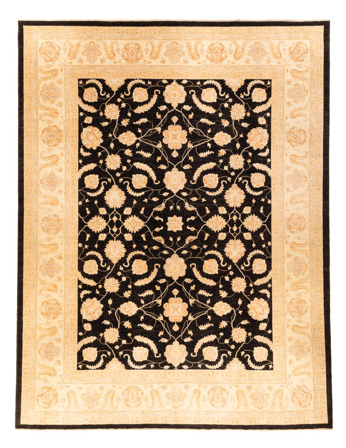 Alfombra Ziegler - 392 x 299 cm - negro