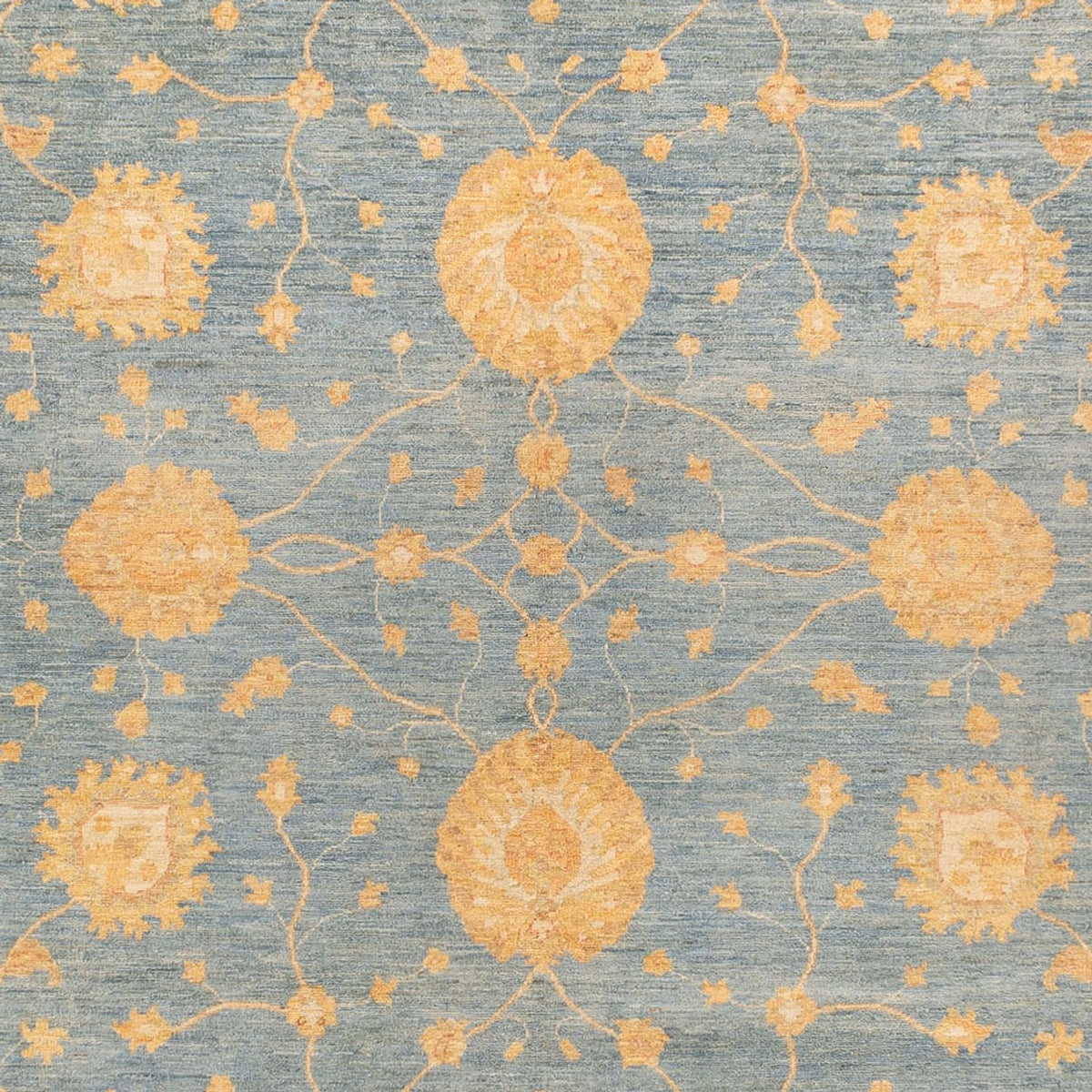 Alfombra Ziegler - 369 x 273 cm - azul marino