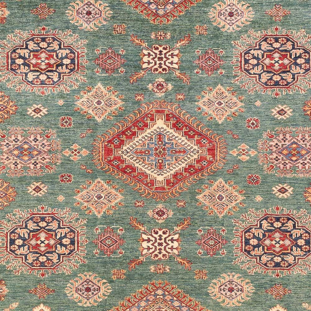 Alfombra Ziegler - Kazak - 366 x 276 cm - verde menta