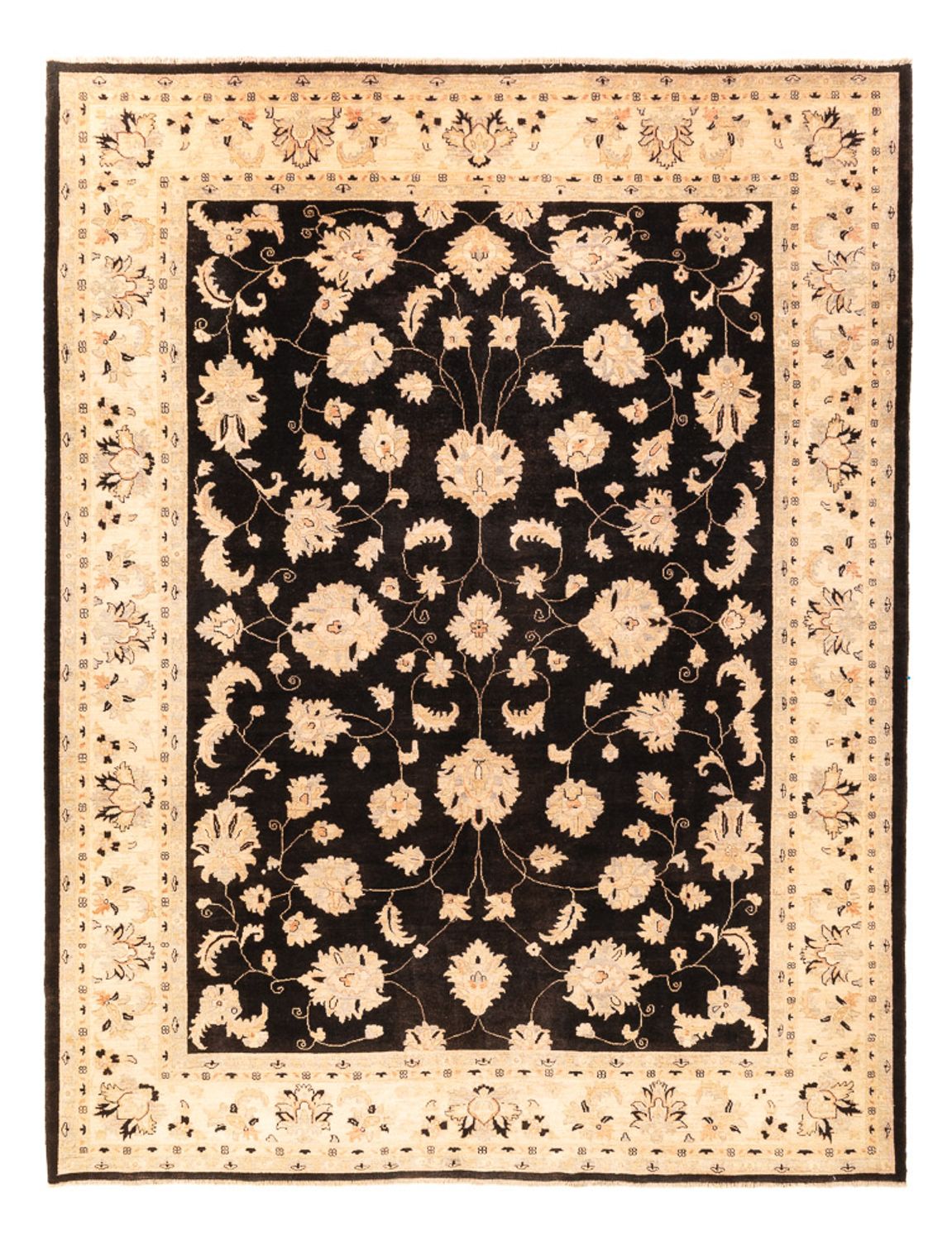 Alfombra Ziegler - 360 x 276 cm - negro