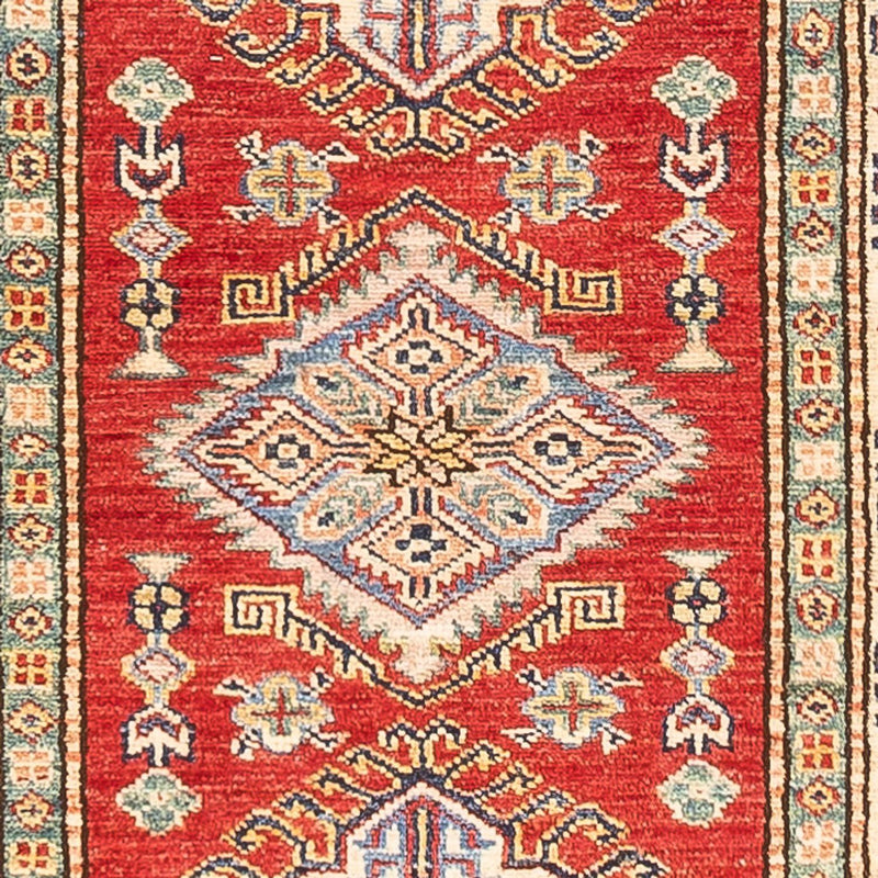 Alfombra de pasillo Alfombra Ziegler - Kazak - 298 x 82 cm - rojo