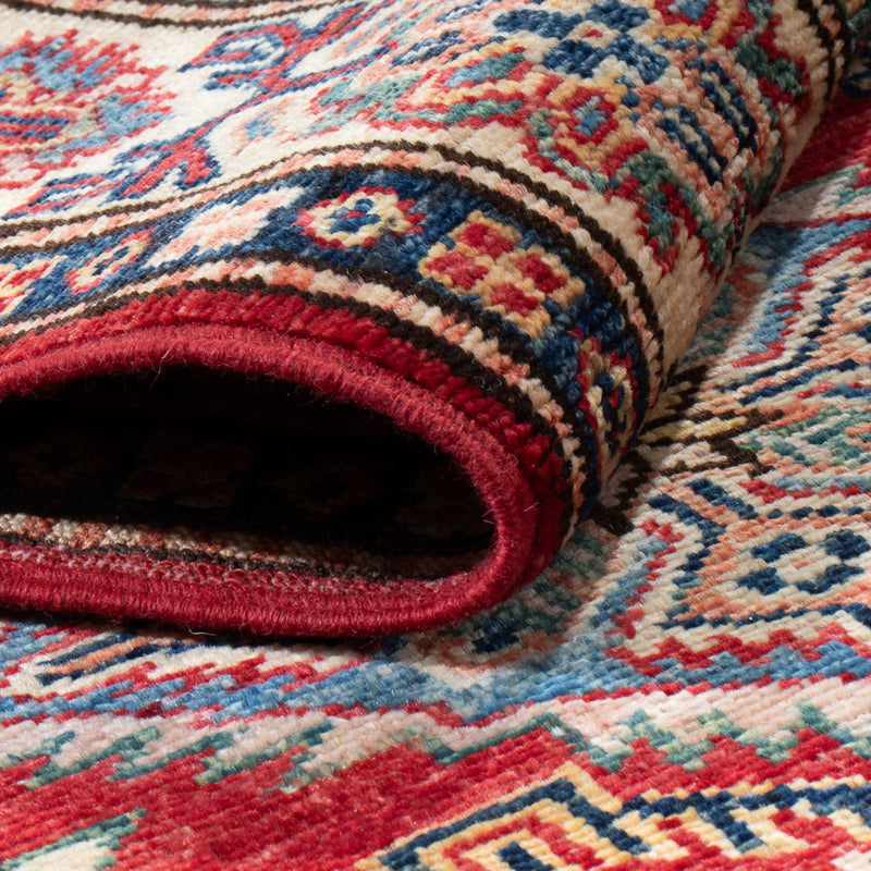 Alfombra de pasillo Alfombra Ziegler - Kazak - 298 x 82 cm - rojo