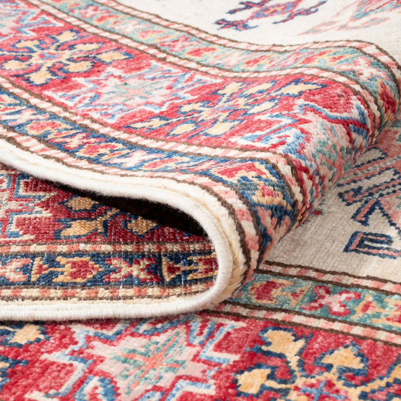 Alfombra de pasillo Alfombra Ziegler - Kazak - 296 x 80 cm - beige