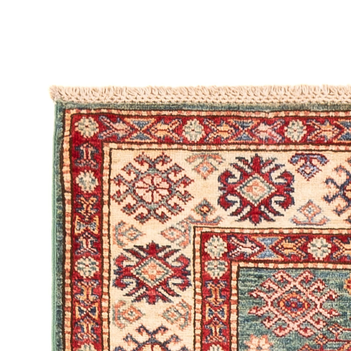 Alfombra de pasillo Alfombra Ziegler - Kazak - 294 x 84 cm - turquesa