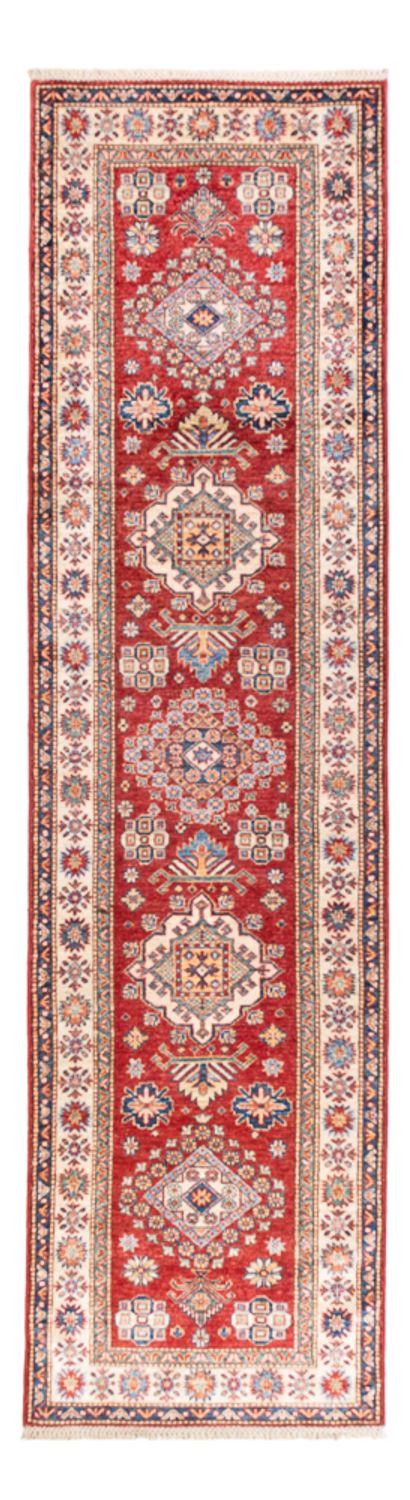 Alfombra de pasillo Alfombra Ziegler - Kazak - 302 x 79 cm - rojo