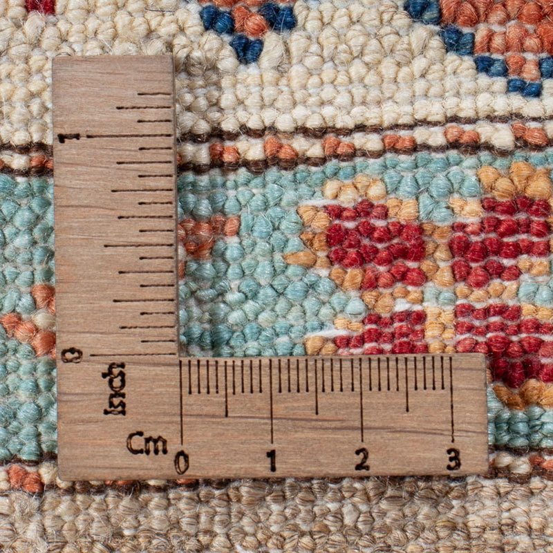 Alfombra de pasillo Alfombra Ziegler - Kazak - 317 x 81 cm - gris claro