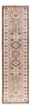 Alfombra de pasillo Alfombra Ziegler - Kazak - 305 x 83 cm - gris claro
