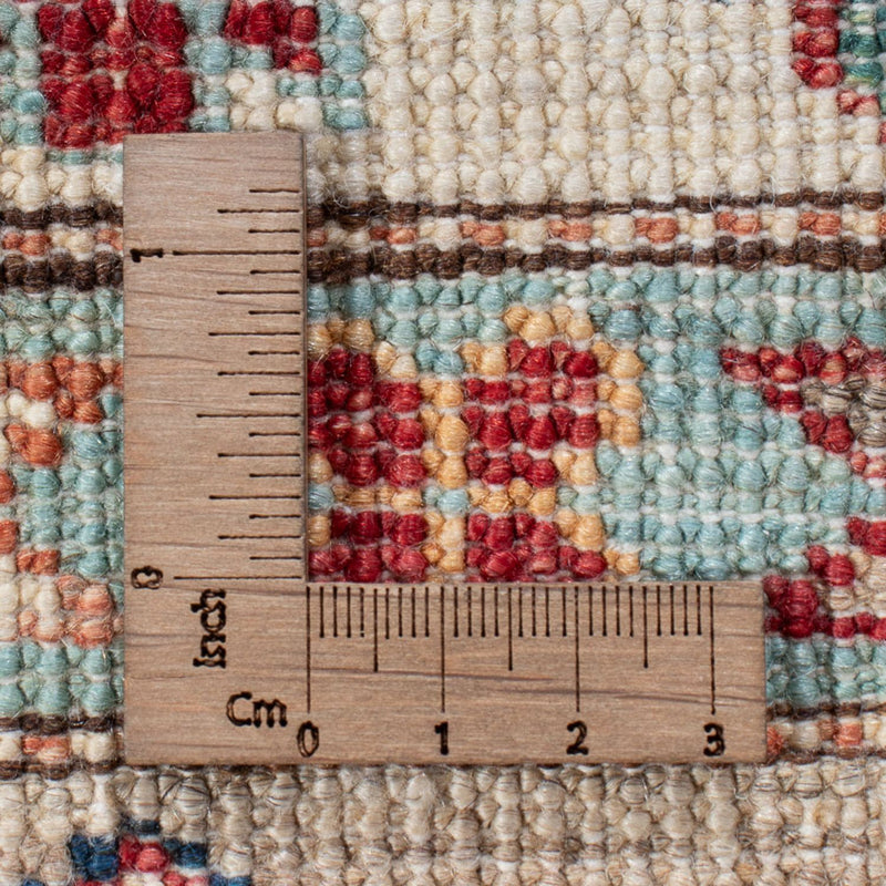 Alfombra de pasillo Alfombra Ziegler - Kazak - 305 x 83 cm - gris claro