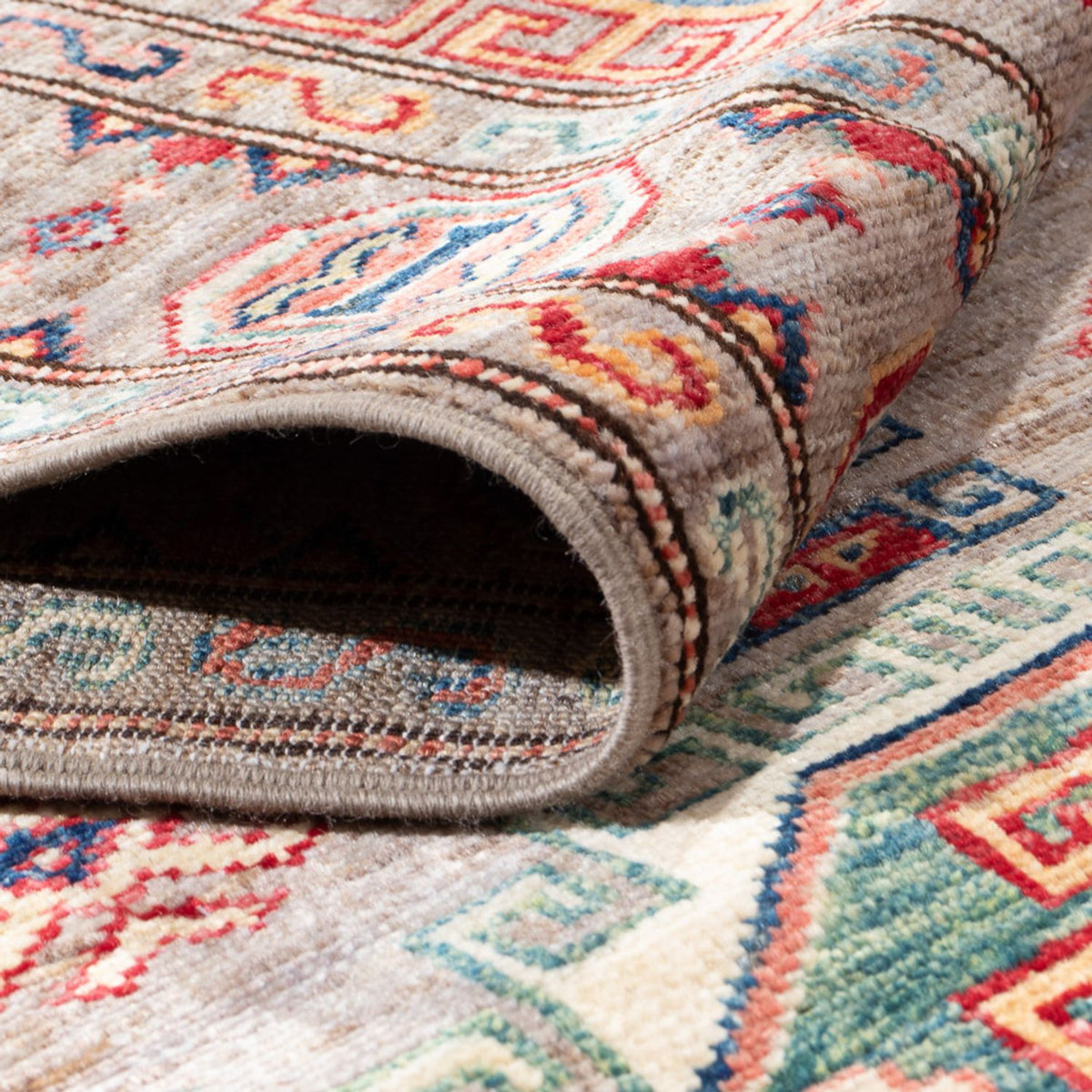 Alfombra de pasillo Alfombra Ziegler - Kazak - 303 x 84 cm - salmón