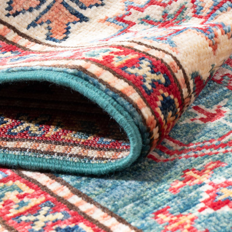 Alfombra de pasillo Alfombra Ziegler - Kazak - 298 x 82 cm - multicolor